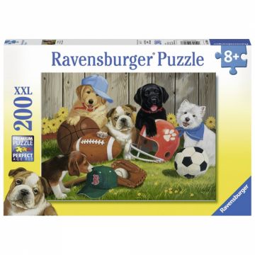 Puzzle Ravensburger Catelusi Sportivi, 200 Piese