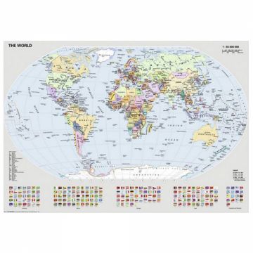 Puzzle Ravensburger Harta Politica A Lumii