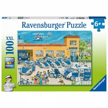 Puzzle Ravensburger Politie, 100 Piese