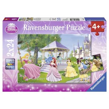 Puzzle Ravensburger Printesele Incantatoare - 2X24 piese