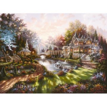 Puzzle Ravensburger Revarsatul Zorilor - 1000 piese