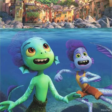 Puzzle Disney Pixar Luca, 3X49 Piese