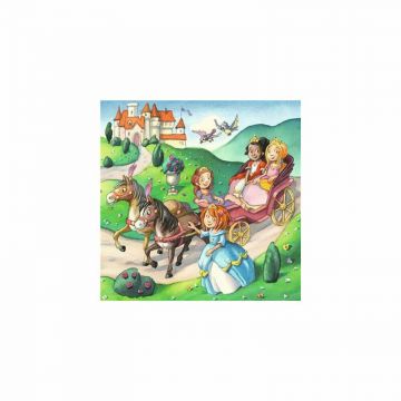 Puzzle Micile Printese, 3X49 Piese