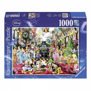 Puzzle Ravensburger Craciunul in Familia Disney