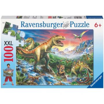 Puzzle Ravensburger Epoca Dinozaurilor, 100 Piese