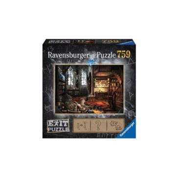 Puzzle Ravensburger Exit 5: Laboratorul Vrajitorului, 759 Piese