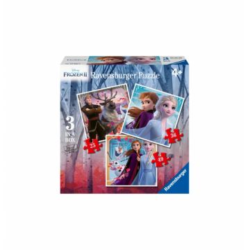 Puzzle Ravensburger Frozen II, 25 36 49 Piese