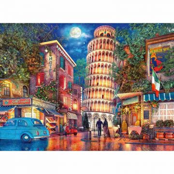 Puzzle Strazile Din Pisa, 500 Piese