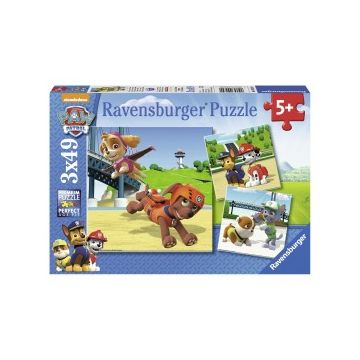 Puzzle patrula catelusilor 3x49 piese