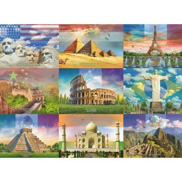 Puzzle Monumente, 200 Piese