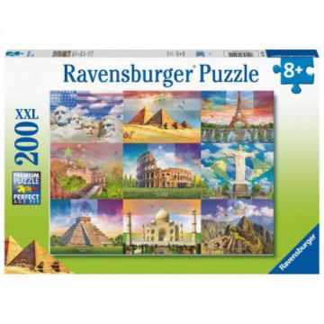 PUZZLE MONUMENTE, 200 PIESE