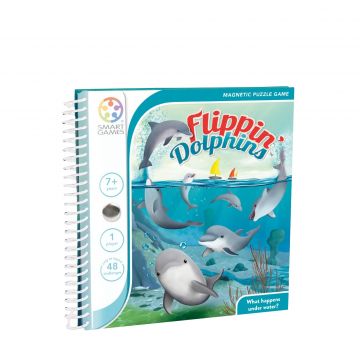 Magnetic puzzle game flippin'dolphins