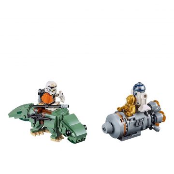 Star wars escape pod vs. dewback microfighters