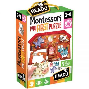 Montessori. Primul meu puzzle: Ferma