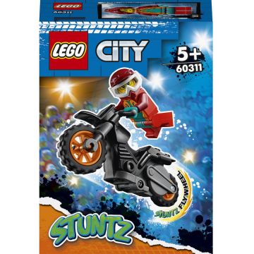 LEGO® LEGO® City - Motocicleta de cascadorie pentru pompieri 60311, 11 piese