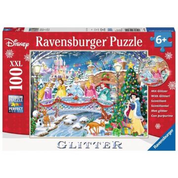 Ravensburger - Puzzle Craciunul Printeselor Disney