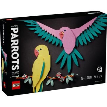 LEGO® Art - Colectia de fauna - Papagali Ara (31211)