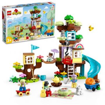 LEGO® DUPLO - Casa din copac 3 in 1 10993, 126 piese