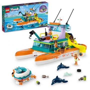 LEGO® Friends - Barca de salvare pe mare 41734, 717 piese