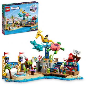 LEGO® Friends - Parc de distractii pe plaja 41737, 1348 piese