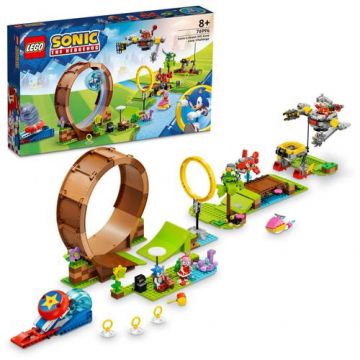 LEGO® Sonic - Provocarea cu bucla a lui Sonic din zona Green Hill 76994, 802 piese