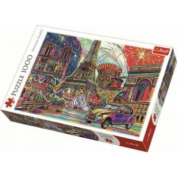 Trefl - PUZZLE 1000 CULORILE PARISULUI