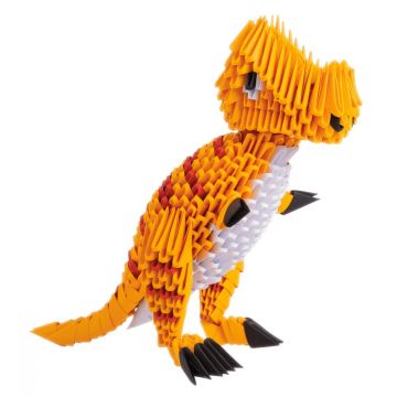 Origami 3D Creagami - Dinozaurul T-Rex 634 piese