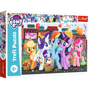 Puzzle Trefl My Little Pony, Ponei la cumparaturi 160 piese