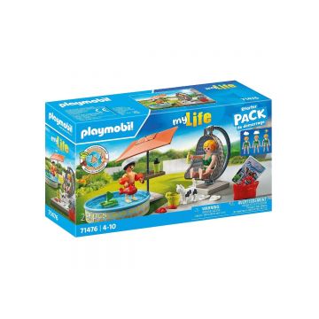 Playmobil PM71476 Distractie La Piscina In Curte