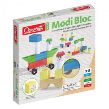 Joc Constructie Quercetti Modi Bloc, 18 piese