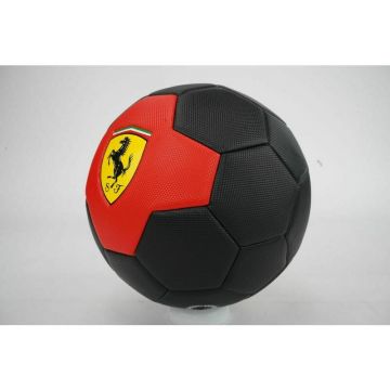 Mingie de fotbal Ferrari, marimea 5, rosu / negru