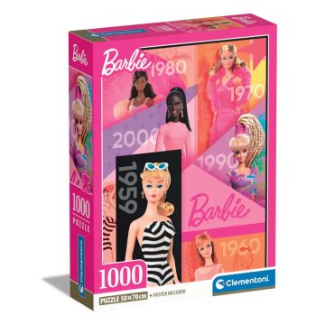 Puzzle 1000 piese Clementoni Barbie 39806