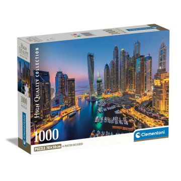 Puzzle 1000 piese Clementoni High Quality Collection Dubai 39911