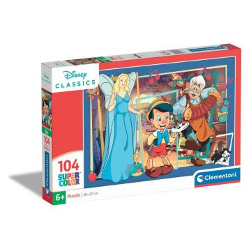 Puzzle 104 piese Clementoni Pinocchio 25756