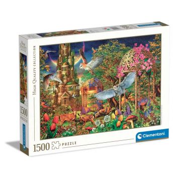 Puzzle 1500 piese Clementoni High Quality Collection Woodland Fantasy Garden