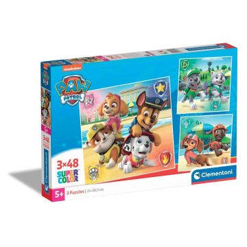 Puzzle 3 x 48 piese Clementoni Paw Patrol 25301