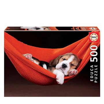 Puzzle 500 piese Educa Beagle in Hamac