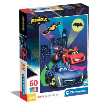 Puzzle Clementoni, Batweels Dc, 60 piese