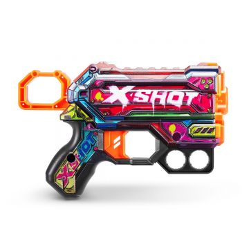 Blaster cu 8 sageti, X-Shot, Excel Skins Menace, Mercenary, 36515P