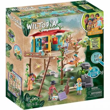 Jucarie Playmobil Casa Din Copac Wiltopia PM71013, Multicolor