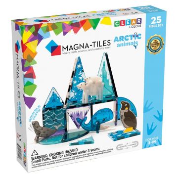 MAGNA-TILES Arctic Animals, set magnetic