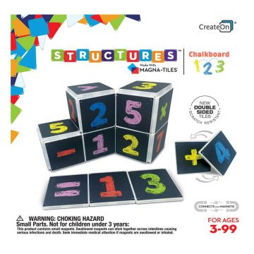 Magna-Tiles Structures, Tabla cu numere 123