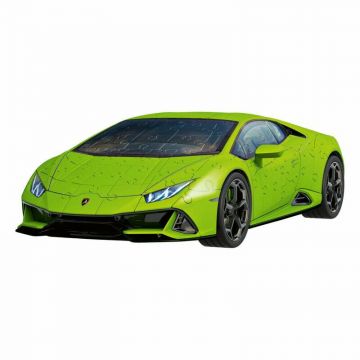 Puzzle 3D, Ravensburger, Lamborghini, 108 piese, 8 ani+, Verde