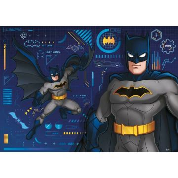 Puzzle de podea, Ravensburger, Batman, 60 piese, 4 ani+, Multicolor