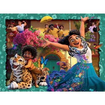 Puzzle personaje, Ravensburger, Disney Encanto, 4 in 1, 12/16/20/24 piese, 3 ani+, Multicolor