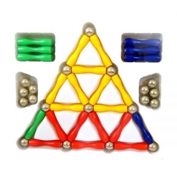 Set constructie Magnetic 50 piese Magnetspiel