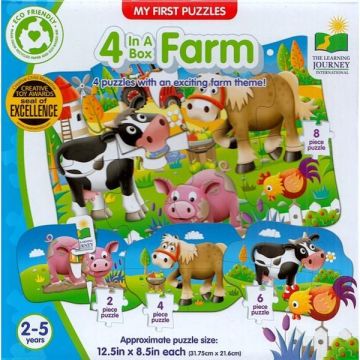 Set Primele mele 4 puzzle-uri. Ferma