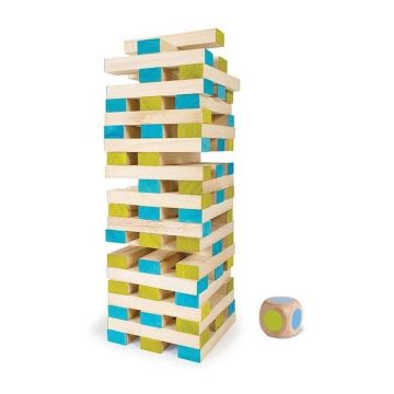 Turn Jenga Gigant cu zaruri