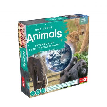 Animals interactive family board game