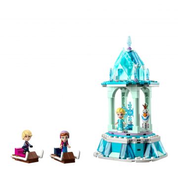 Anna and elsa's magical carousel 43218